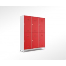 Metal Altılı Yarım Kapılı, Soyunma Dolabı