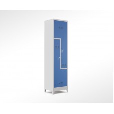 Metal İkili L Kapılı Soyunma Dolabı