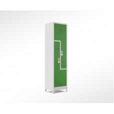 Metal Elektronik Kilitli İkili L Kapılı Soyunma Dolabı