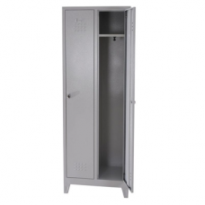 İkili Metal Soyunma Dolabı
