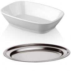 Kırılmaz Salata Meze Tabağı (Melamin - Metal)